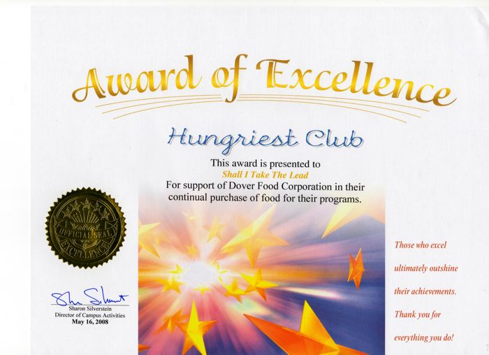Hunger Thank You