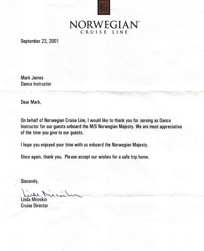 Norwegian Cruise Lines - Thank You