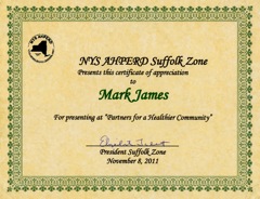 NYS AHPERD Suffolk Zone 2011 - lecture